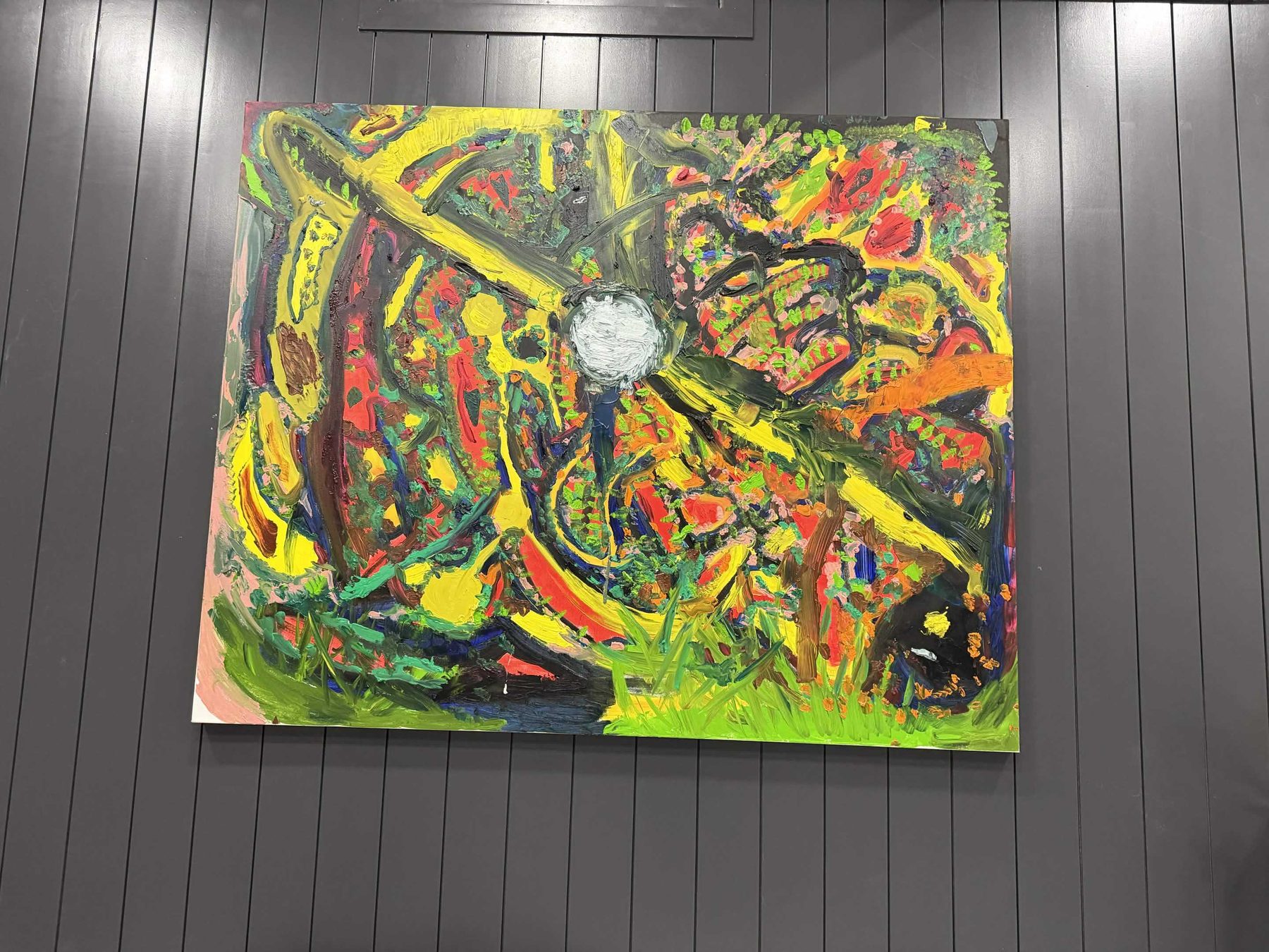 Original abstract painting by the artist